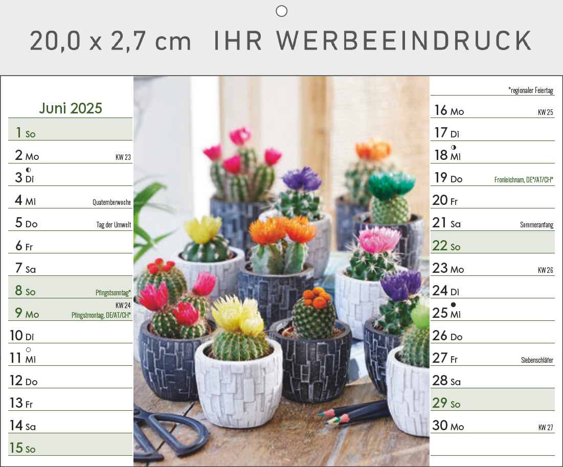 Blumen
mit Tischaufstellfunktion